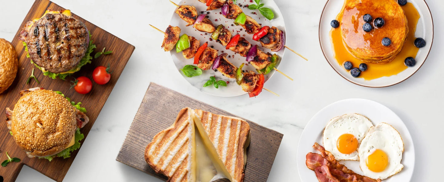 5-in-1 Digital Panini Press Grill