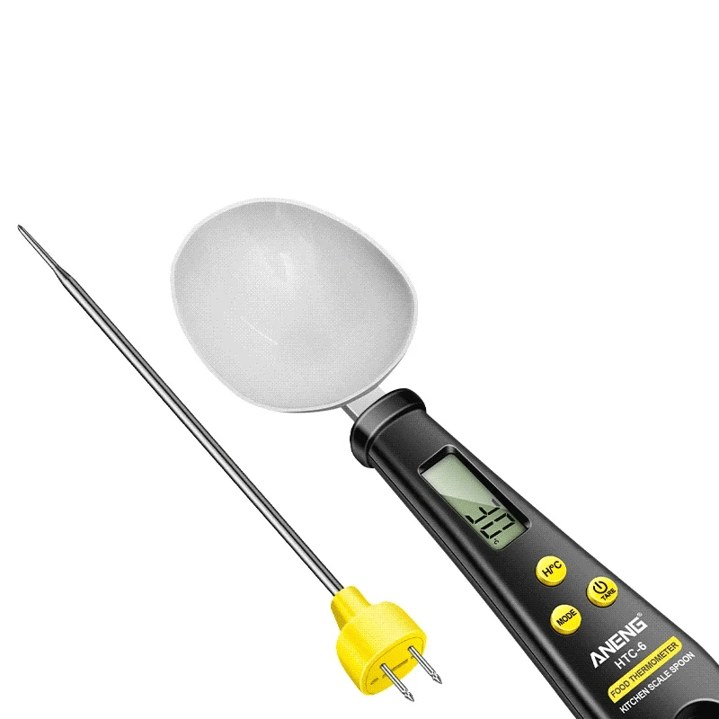 2-in-1 Weighing Spoon Scale with Temperature Probe
