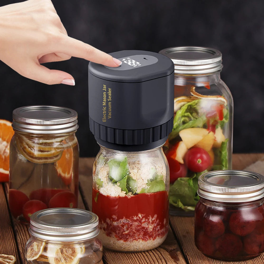 Electric Mason Jar Vacuum Sealer Machine