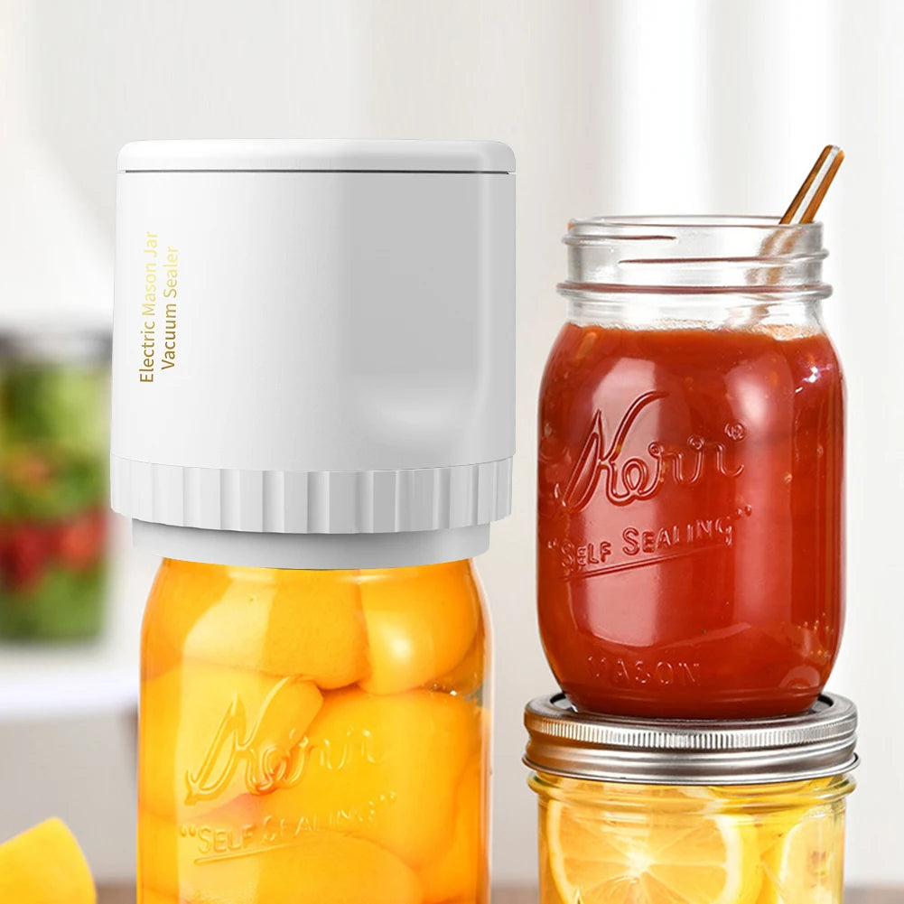 Electric Mason Jar Vacuum Sealer Machine