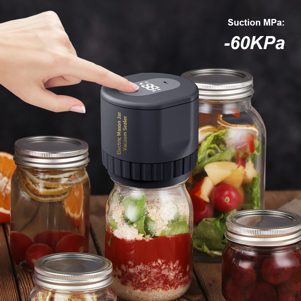 Electric Mason Jar Vacuum Sealer Machine