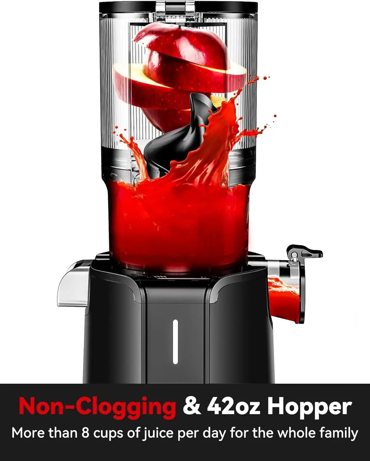 Clear Slow Masticating Juicer