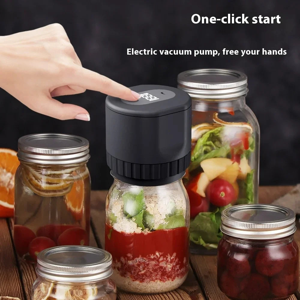 Electric Mason Jar Vacuum Sealer Kit