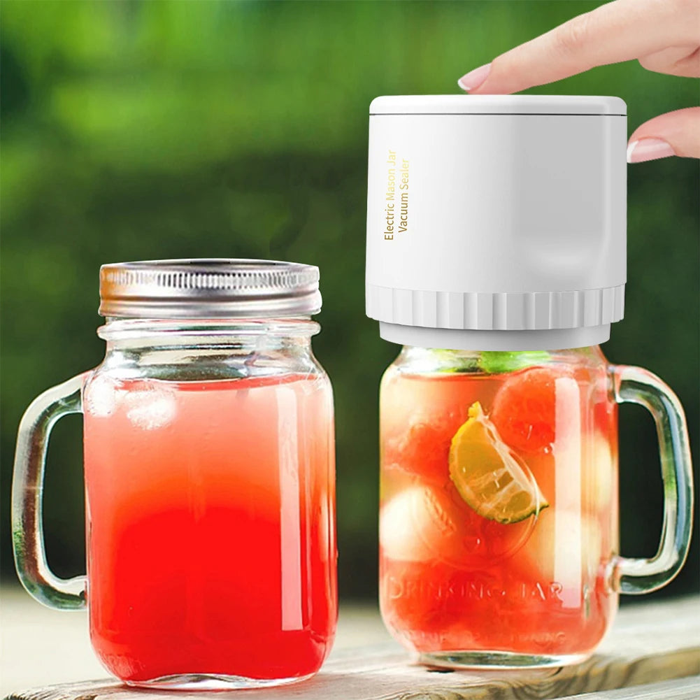 Electric Mason Jar Vacuum Sealer Machine