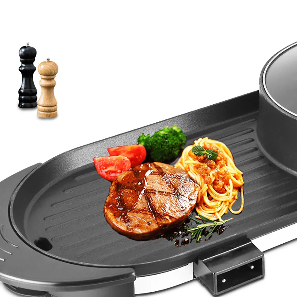 Dual Function Hot Pot & Grill