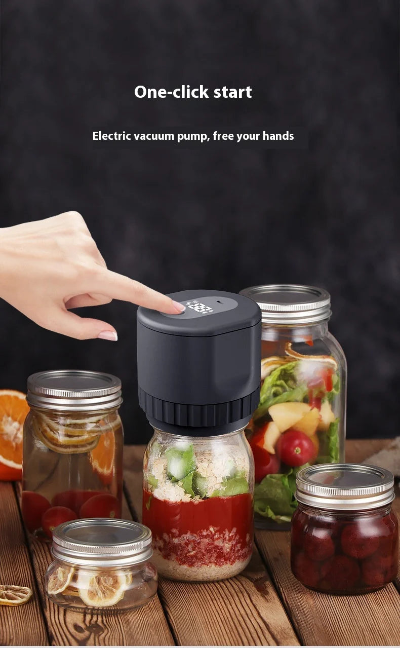 Electric Mason Jar Vacuum Sealer Kit