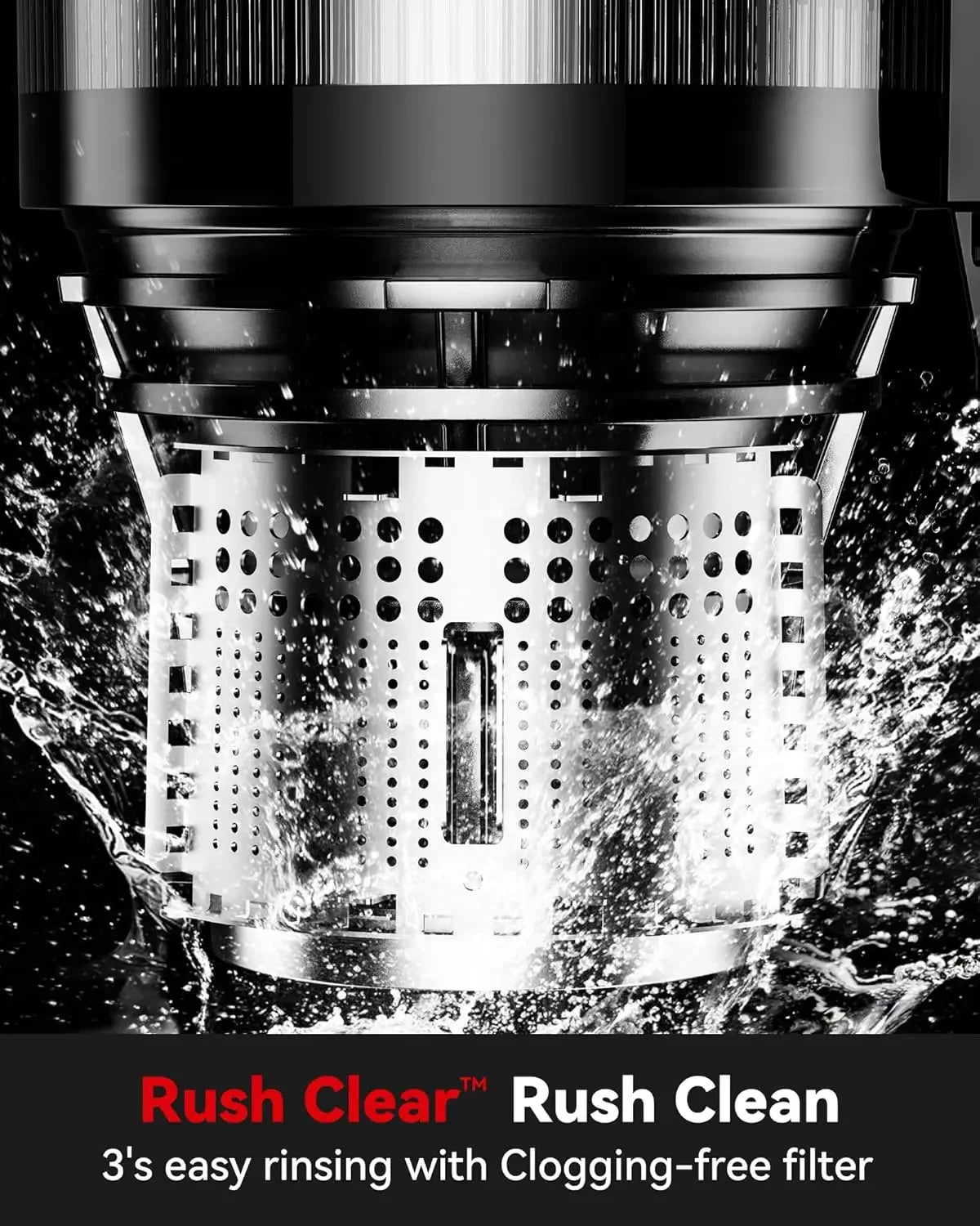 Clear Slow Masticating Juicer