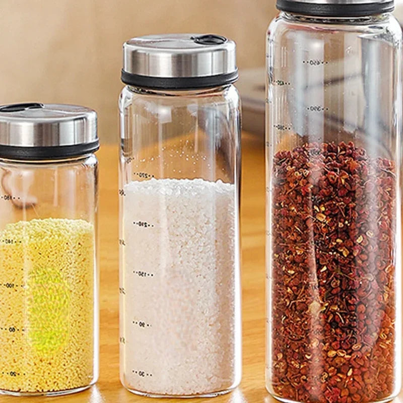 High Borosilicate Glass Seasoning Shaker