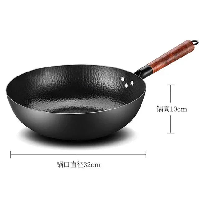 Chinese Traditional Handmade Iron Wok