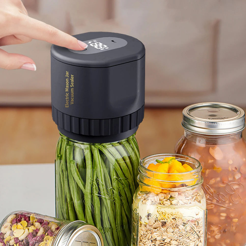 Electric Mason Jar Vacuum Sealer Machine