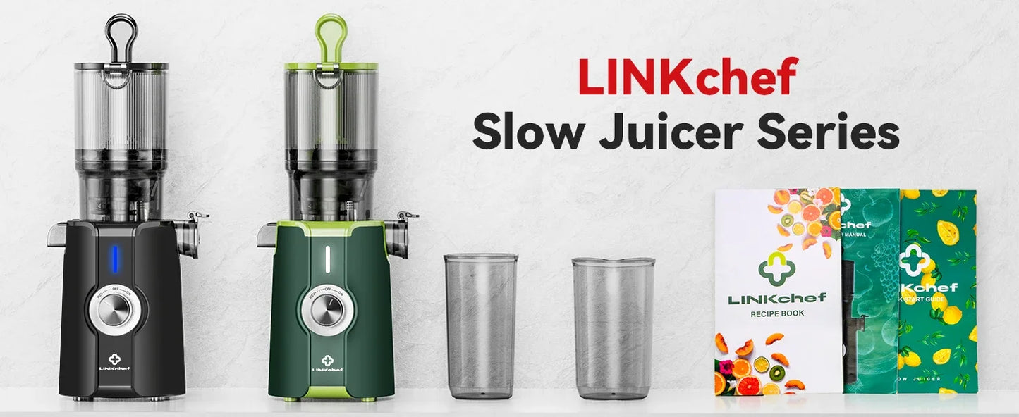 Clear Slow Masticating Juicer