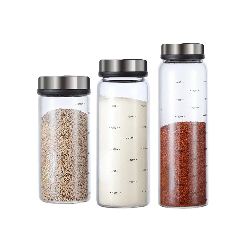 High Borosilicate Glass Seasoning Shaker